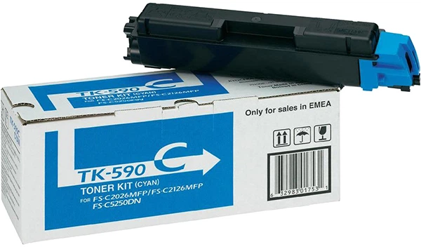 Тонер картридж Kyocera TK-590 Cyan (1T02KVCNL0) - зображення 2