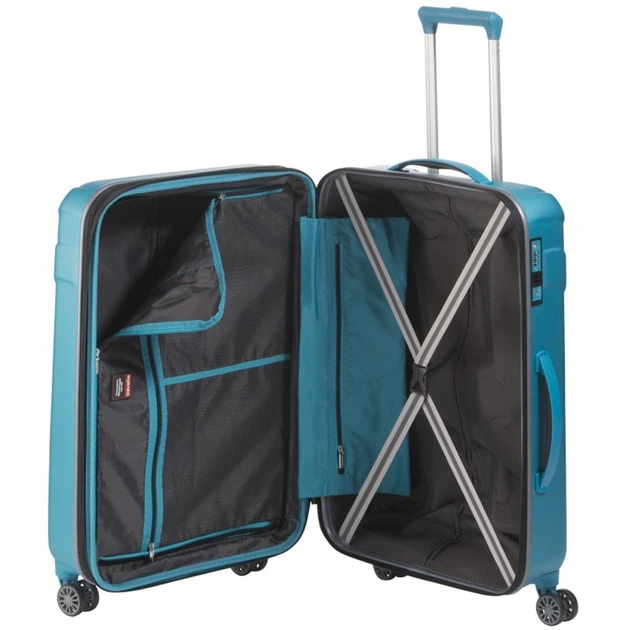Чемодан на 4 колесах 91 л Travelite Vector Turquoise - изображение 4