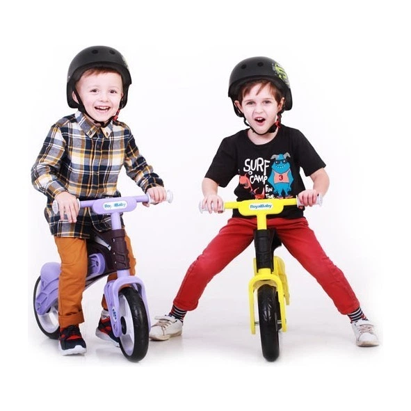 Беговел Real Baby, коричнево-фіолетовий (KB7500/PURPLE/BROWN) - изображение 10