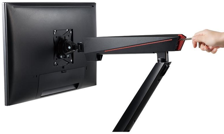 Uchwyt Logilink BP0092 do dwóch ekranów 17-32" Gaming (4052792058116) - obraz 5