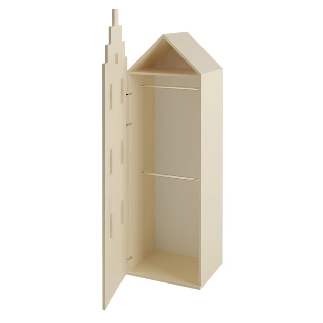 Шкаф-домик Амстердам для детской одежды Little Room Little Room Baby House ваниль (VAN-1301-2) - Фото 1 Шкаф-домик Амстердам для детской одежды Little Room Little Room Baby House ваниль (VAN-1301-2) - изображение 1
