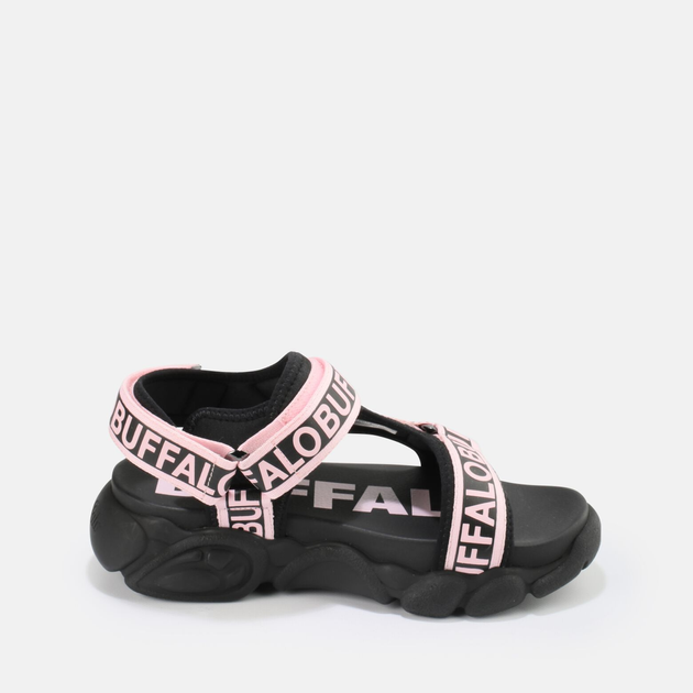 Жіночі сандалі Buffalo Calzature 1602069 36 Чорний/Рожевий (4061516513299) - зображення 1