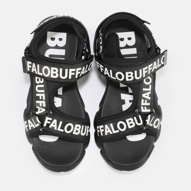 Жіночі сандалі Buffalo Calzature 1602068 36 Чорні (4061516513381) - зображення 5