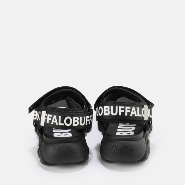 Жіночі сандалі Buffalo Calzature 1602068 36 Чорні (4061516513381) - зображення 6