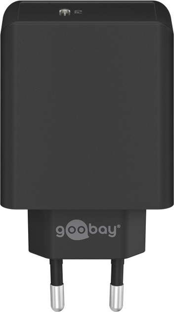 Зарядний пристрій Goobay Wentronic Power Delivery 65Вт 1x USB-C Чорний (4040849617614) - зображення 2