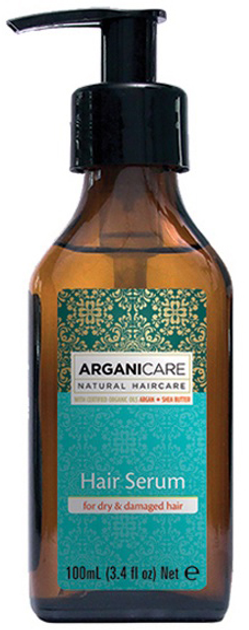 Сироватка ArganiCare для сухого та пошкодженого волосся з олією ши 100 мл (7290114145442) - зображення 1