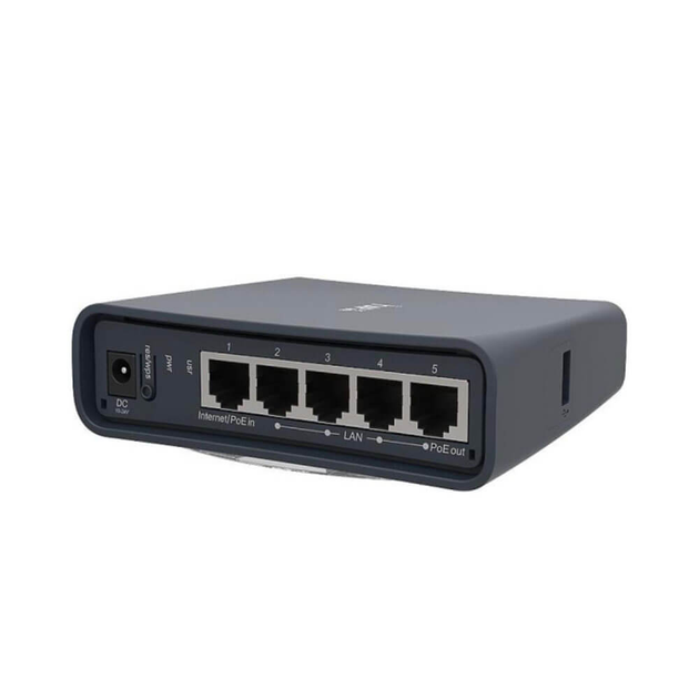 Wi-Fi Роутер Mikrotik hAP AC Lite RB952Ui-5ac2nD-TC (AC, 650MHz/64Mb, 5xFE, 2 dBi, Tow - зображення 2