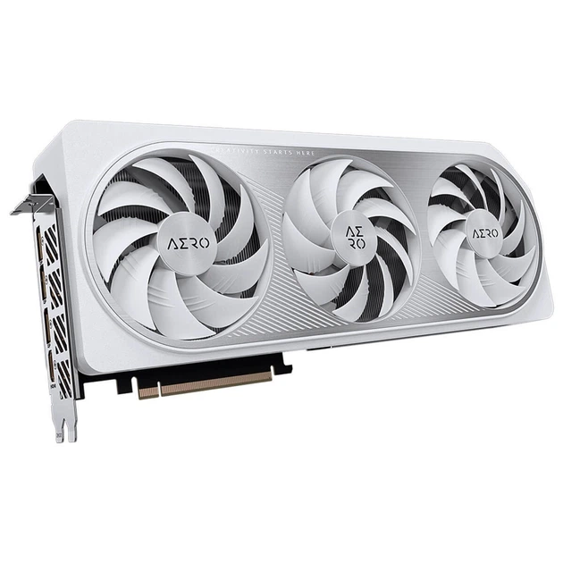 Видеокарта Gigabyte GeForce RTX 4070 Ti 12GB GDDR6X Aero OC V2 (GV-N407TAERO OCV2-12GD) - изображение 4