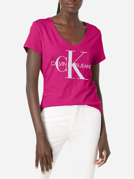 Футболка женская Calvin Klein 721215926 M Розовая (1159795346) – в ...