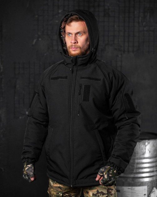 Зимова куртка Patron OMNI-HEAT black S - зображення 2