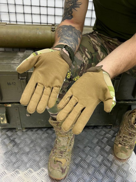 Перчатки тактичні Mechanix "FastFit® Multicam Gloves мультикам M - зображення 2