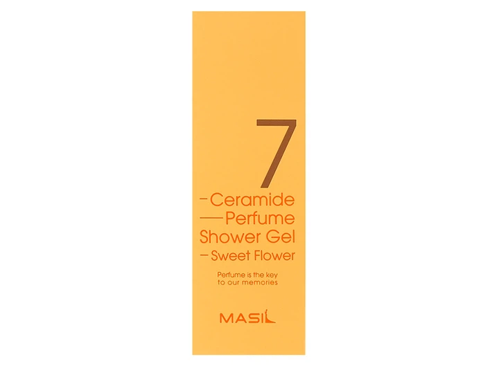 Гель для душа с керамидами с ароматом сладких цветов Masil 7 Ceramide Perfume Shower Gel Sweet Flower, 500мл (8809744061597) - изображение 2