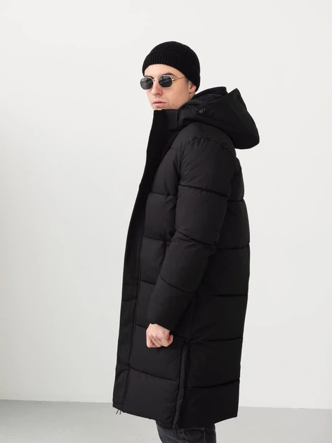 Чоловіча зимова куртка Madiss L Чорна M8083 Black - Фото 7 Чоловіча зимова куртка Madiss L Чорна M8083 Black - изображение 7
