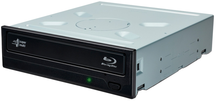 Оптичний привід Hitachi-LG Externer BluRay-Brenner intern HLDS BH16NS55 Black retail (BH16NS55.AHLR10B) - зображення 1