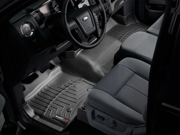 Автомобильные коврики в салон Weathertech на Ford F-150 09-14 передние черные Форд Ф-150 WT0024392 - изображение 2