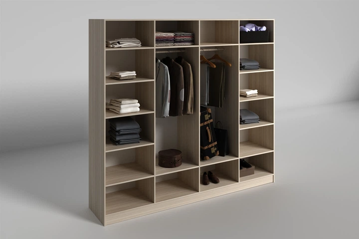 Шафа Matro (Luxe Studio) Urban 2400 Дуб урбан ойстер (24232276) - Фото 4 Шафа Matro (Luxe Studio) Urban 2400 Дуб урбан ойстер (24232276) - зображення 4