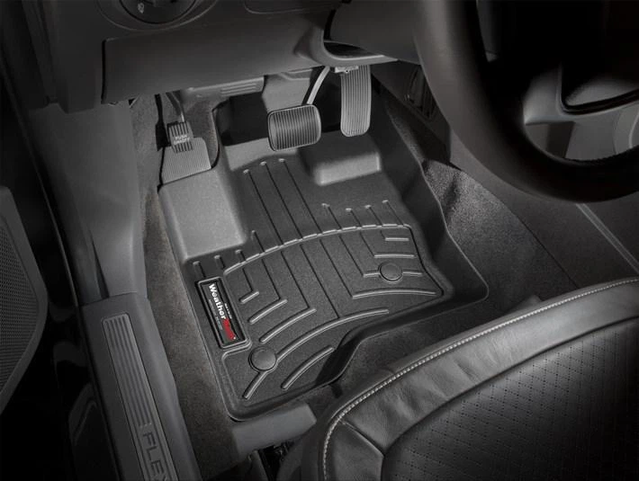 Автомобильные коврики в салон Weathertech на Ford Flex 11-19 передние черные Форд Флекс WT0026439 - изображение 2