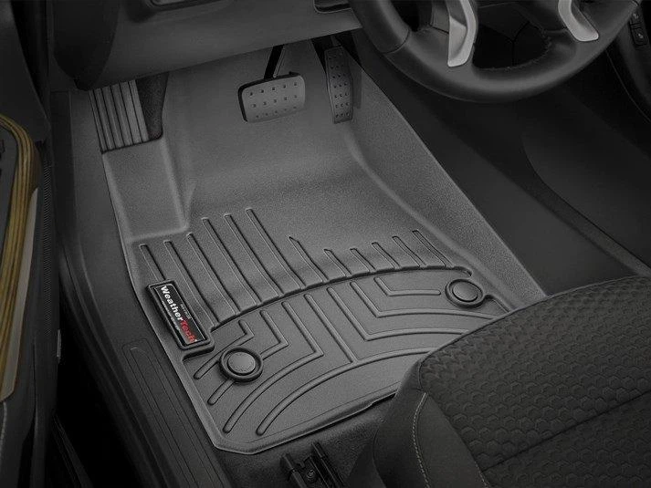 Автомобільні килимки поліки в салон Weathertech на GMC Acadia 17- передні чорні ГМЦ Акадия WT00259661 - зображення 3