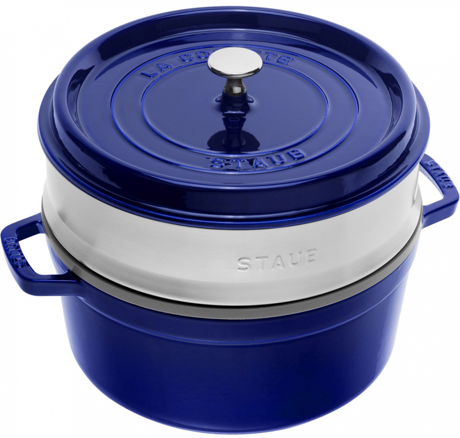 Каструля Staub Cocotte з пароваркою 5.25 л (3272340000645) - зображення 2