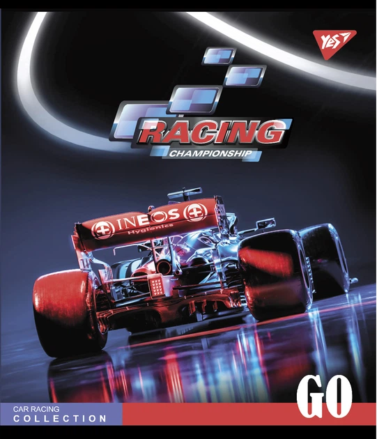 Набор тетрадей ученических YES Racing championship А5 48 листов в линию 5 шт (766881) - Фото 3 Набор тетрадей ученических YES Racing championship А5 48 листов в линию 5 шт (766881) - изображение 3