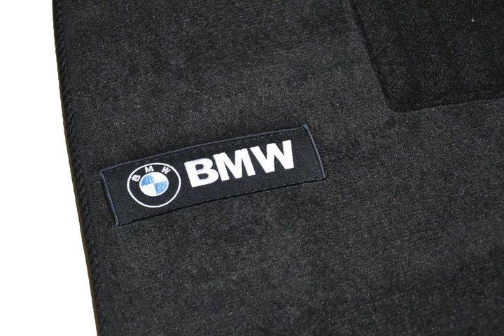 Ворсовые коврики в салон авто AVTM на для BMW X5 F15 F16 Premium 13- БМВ Х5 черные АМ0025293 - изображение 7