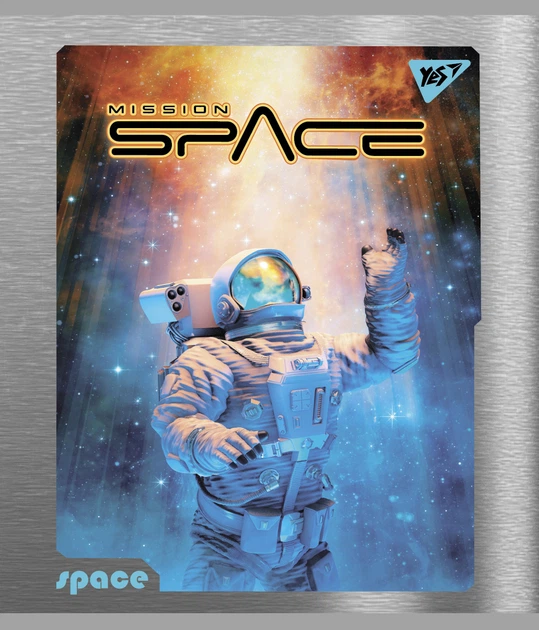 Набор тетрадей ученических YES Space А5 48 листов в клетку 5 шт (766864) - Фото 4 Набор тетрадей ученических YES Space А5 48 листов в клетку 5 шт (766864) - изображение 4