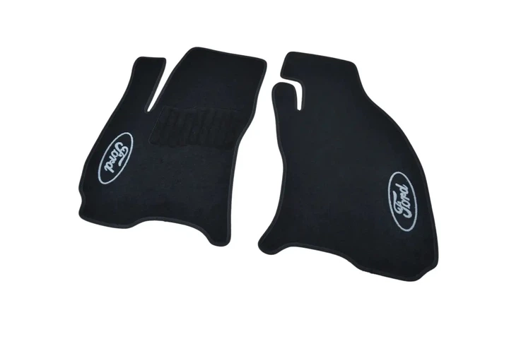 Ворсовые коврики в салон авто AVTM на для Ford Mondeo 00-06 5шт Форд Мондео черные АМ0032035 - изображение 3