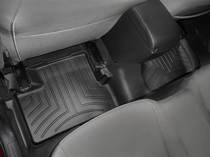 Автомобильные коврики в салон Weathertech на Mazda 3 08-13 2-й ряд черные Мазда 3 WT0024452 - изображение 2