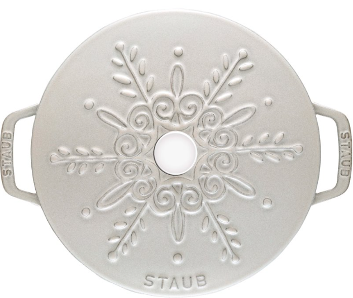 Каструля Staub Cocotte Snowflake 3.6 л (3272340045585) - зображення 4