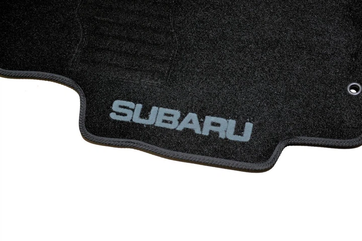 Ворсові килимки в салон авто AVTM на у Subaru Outback 09-15 5шт Субару Аутбек чорні АМ00253241 - зображення 8