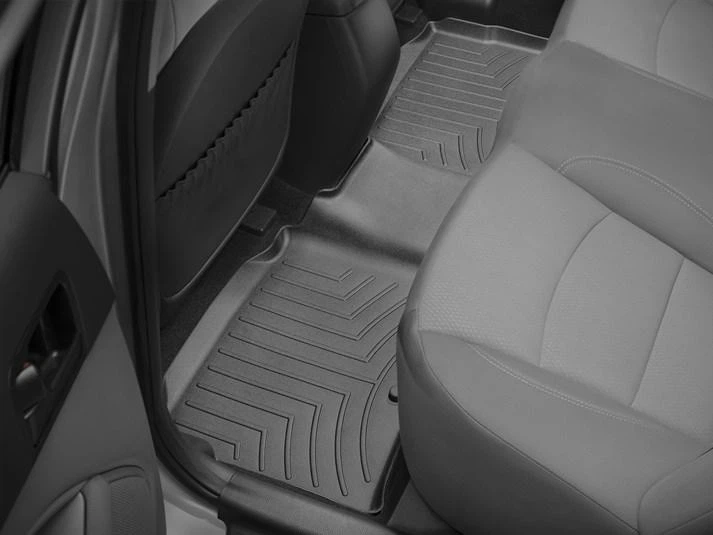 Автомобильные коврики в салон Weathertech на Kia Optima Hybrid 11-20 2-й ряд черные КИА Оптима WT0028449 - изображение 2