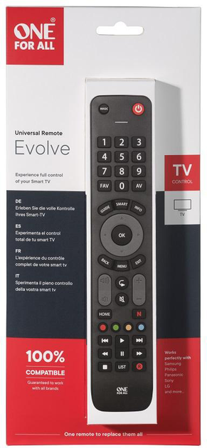 Універсальний пульт One For All Evolve TV URC7115 (URC7115) - зображення 3