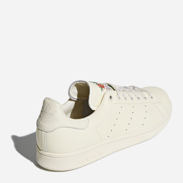 Sneakersy męskie skórzane do kostki adidas Originals Stan Smith CQ2196 43.5 (UK 9) Mleczne (4059322505065) - obraz 5