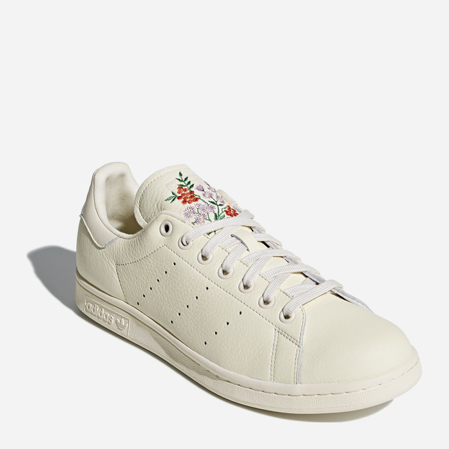 Sneakersy męskie skórzane do kostki adidas Originals Stan Smith CQ2196 44 (UK 9.5) Mleczne (4059322505010) - obraz 3