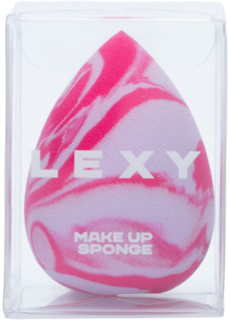 Gąbka do makijażu InGRID Lexy Make-up Sponge 01 Marmurkowa (5902026669504) - obraz 1