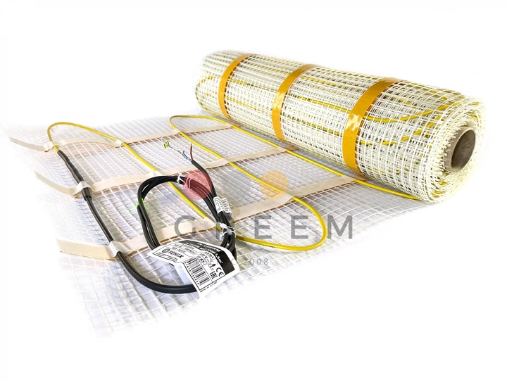 Нагревательный мат In-Therm + Wі-Fi черный терморегулятор. Комплект теплого пола под плитку - изображение 3