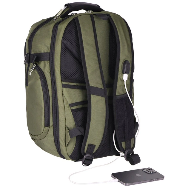 Рюкзак 2E Ultimate SmartPack 30 л зелений 2E-BPT6416OG - изображение 10