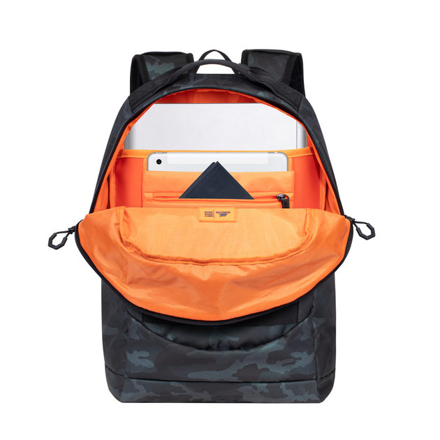 Рюкзак для ноутбука RivaCase Sherwood 28 л 15.6" 7631 (Navy Camo) - Фото 12 Рюкзак для ноутбука RivaCase Sherwood 28 л 15.6" 7631 (Navy Camo) - зображення 12