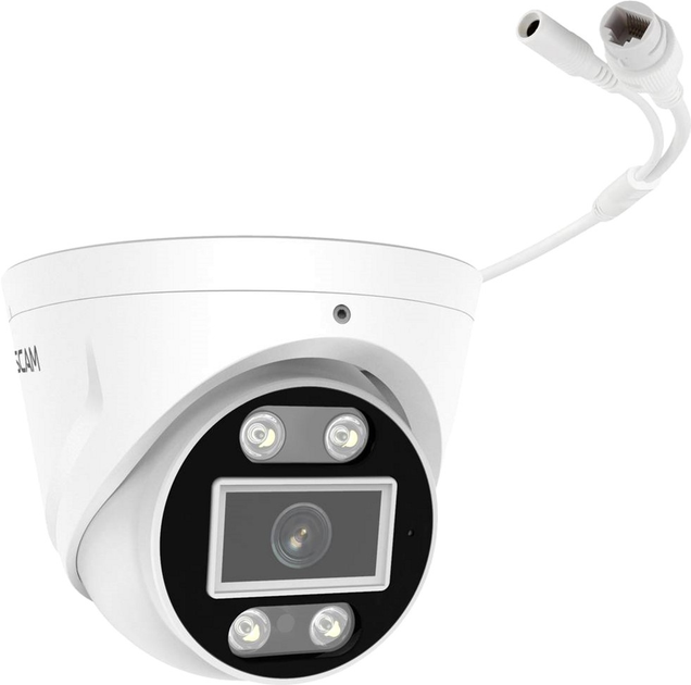 Kamera IP Foscam T8EP Biała (6954836094778) - obraz 9