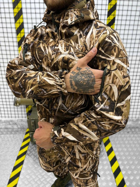 Тактичний маскувальний костюм SoftShell Камуфляж XL - зображення 2