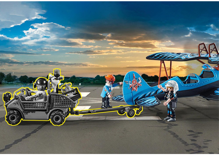 Zestaw figurek do zabawy Playmobil Air Stunt Show Double Phoenix (4008789708311) - obraz 9