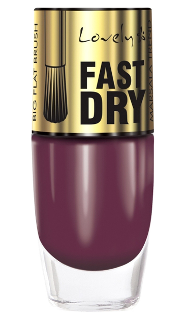 Лак для нігтів Lovely Fast Dry 4 8 мл (5901801612155) - зображення 1