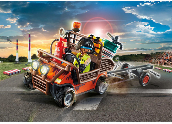 Zestaw do zabawy z figurką Playmobil Air Stunt Show Mobilny serwis (4008789708359) - obraz 3