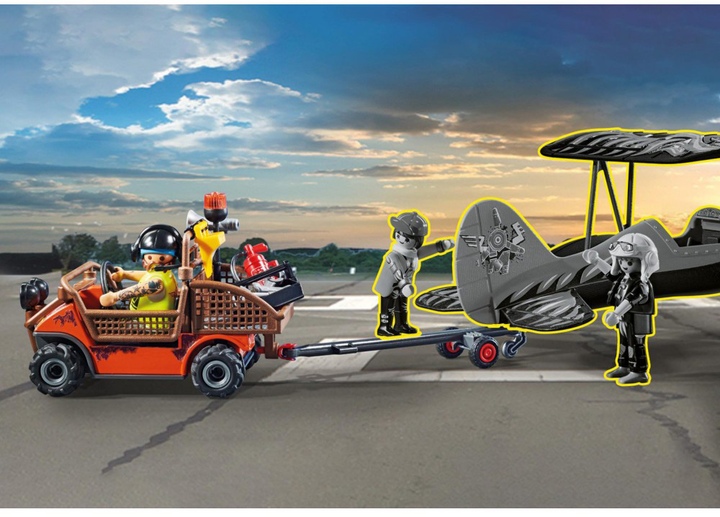Zestaw do zabawy z figurką Playmobil Air Stunt Show Mobilny serwis (4008789708359) - obraz 5