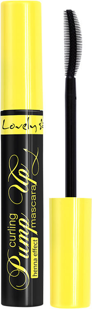 Tusz do rzęs Lovely Pump Up Curling Henna Effect Mascara z efektem henny Black 8 g (5901801658979) - obraz 1