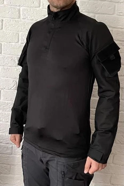 Тактическая рубашка Убакс, размер М черная - изображение 2