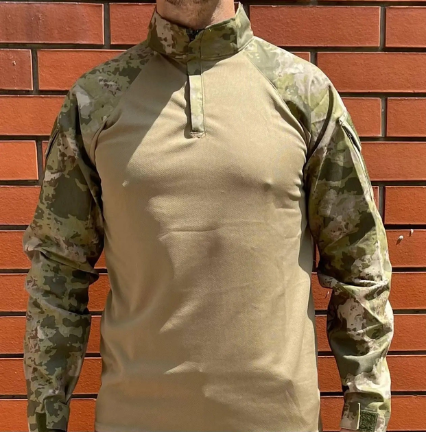 Тактична сорочка Убакс олива, розмір L (вставка сітка) - зображення 1