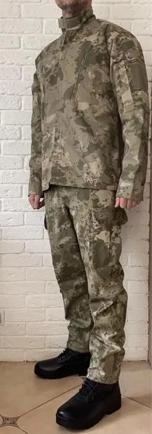 Тактична військова форма (військовий кітель, військові тактичні штани) комуфляж олівія, розмір S - зображення 2