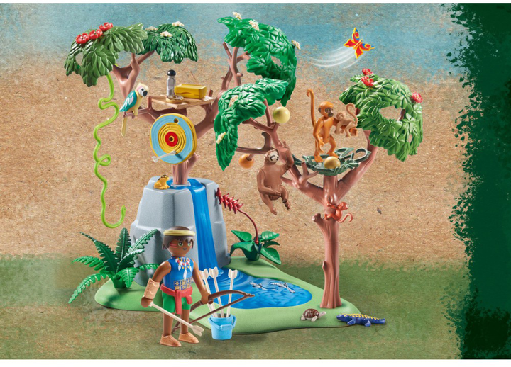 Ігровий набір фігурок Playmobil Wiltopia Тропічний майданчик (4008789711427) - зображення 5