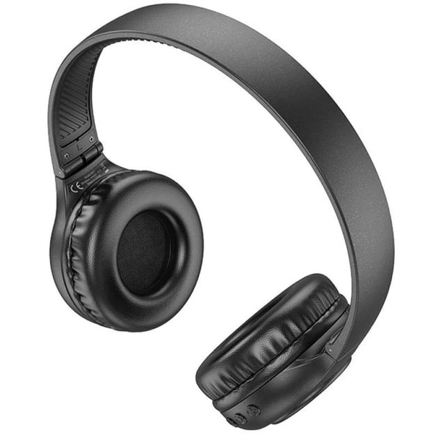 Бездротові Bluetooth наушники HOCO W41 Charm Bluetooth 5.3 Wireless Headphones Black - изображение 3